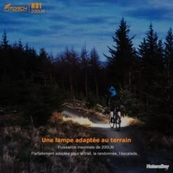 Fitorch HS1R Lampe Frontale Rechargeable - 200 Lumens - Serre Tête Orange -Nitecore Boutique 00028 Fitorch HS1R lampe frontale rechargeable 200 Lumens