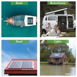 Kit Solaire Complet 240W 12V - Maison, Bateau, Camping-car - Installation Facile - Livraison Rapide -Nitecore Boutique 00028 Kit solaire complet 240W 12V Maison bateau camping car Installation facile Livraison rapide